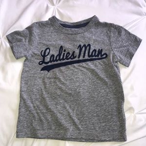 Cute baby tee from Carters “Ladies Man”